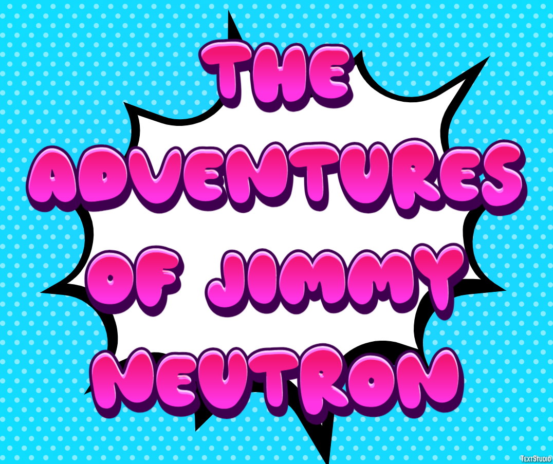 The Adventures of Jimmy Neutron Effet de Texte