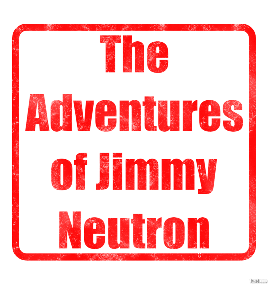 The Adventures of Jimmy Neutron Effet de Texte