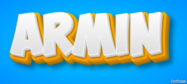 Armin Text Effect