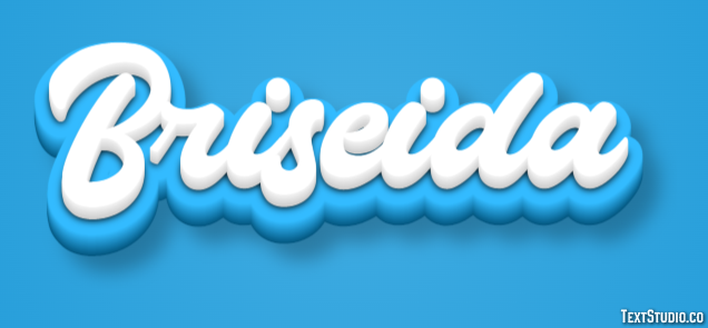 Briseida Efecto de Texto