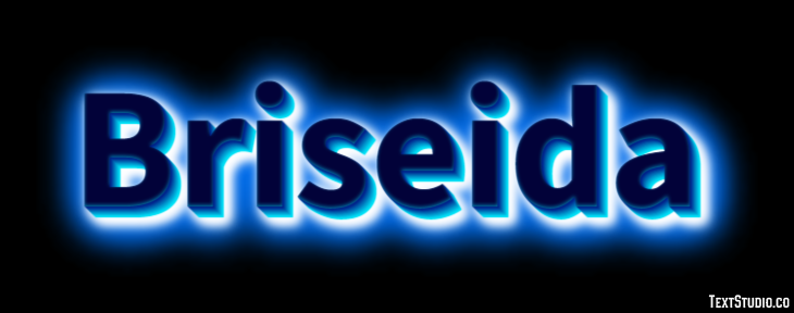Briseida Efecto de Texto