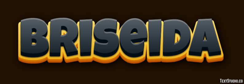 Briseida Efecto de Texto