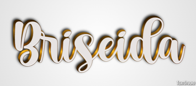 Briseida Efecto de Texto