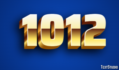 1012 Effetto testo