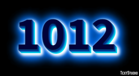 1012 Text Effect