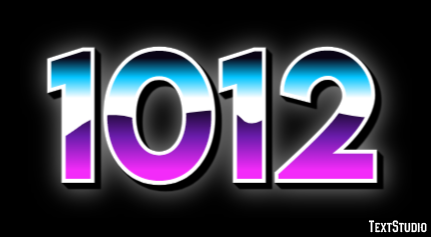 1012 Text Effect