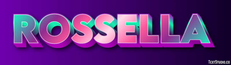 Rossella Effetto testo
