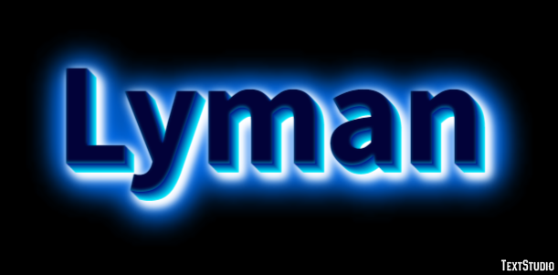 Lyman Effetto testo