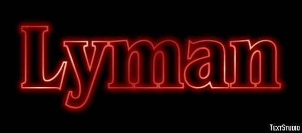 Lyman Effetto testo