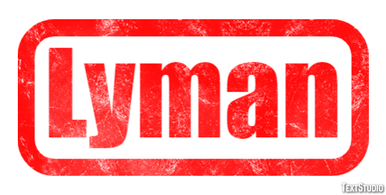 Lyman Effetto testo