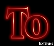 To Text effect