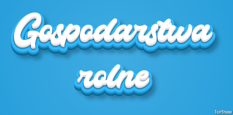Gospodarstwa rolne Efekt tekstowy