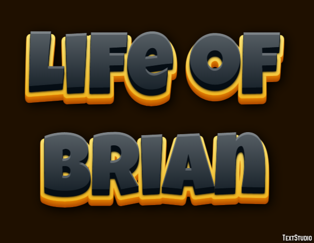 Life of Brian テキスト効果