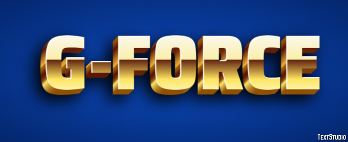 G-Force Text Effect