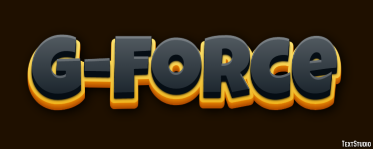 G-Force Text Effect