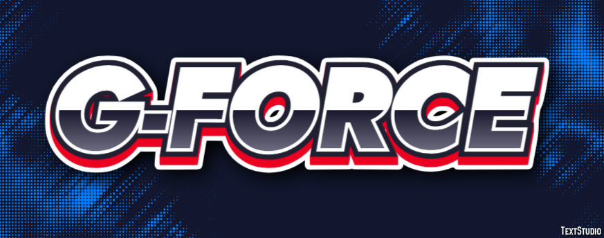 G-Force Effetto testo