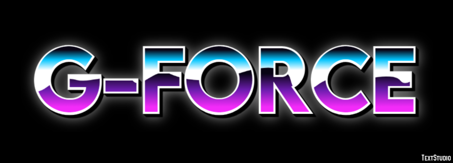 G-Force Effetto testo