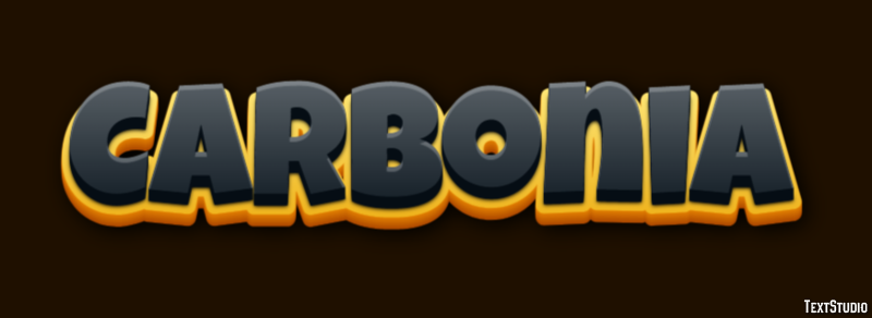 Carbonia Effetto testo