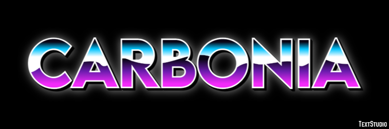 Carbonia Effetto testo
