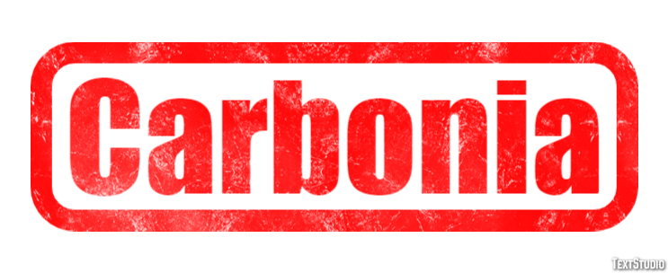 Carbonia Эффект текста