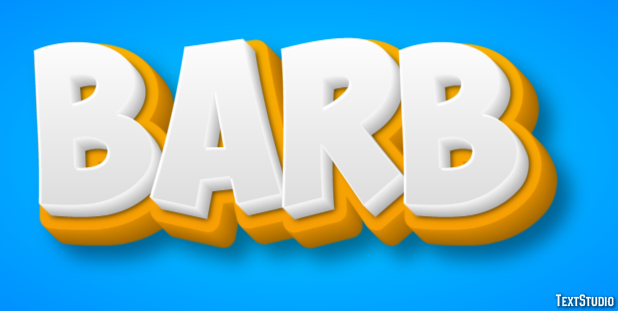 Barb Text Effect