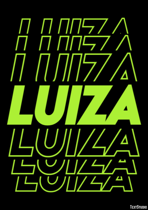 Luiza Texteffekt