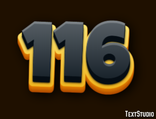 116 Efekt tekstowy