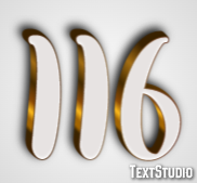116 Efekt tekstowy