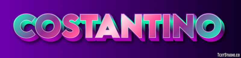 Costantino Effet de Texte