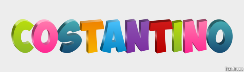 Costantino Effet de Texte