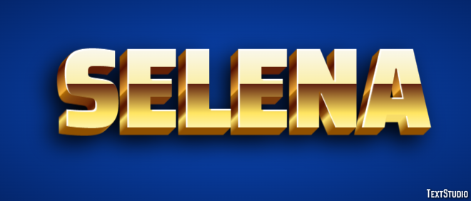 Selena Effet de Texte