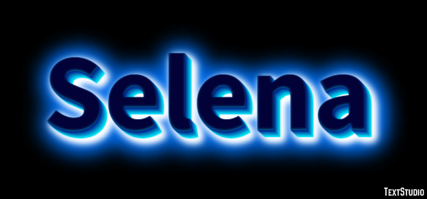 Selena Effet de Texte