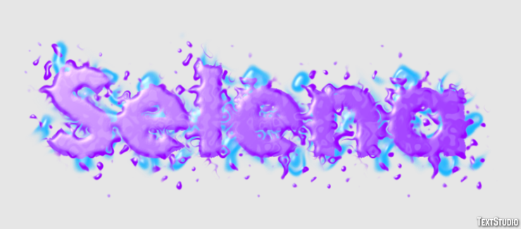 Selena Effet de Texte