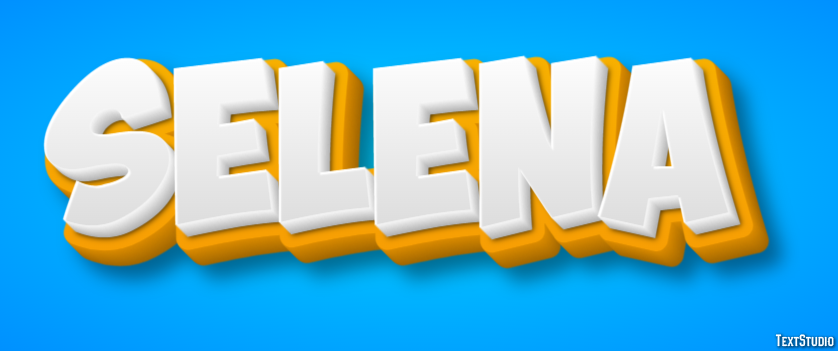 Selena Effet de Texte
