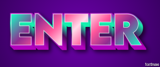 Enter Text Effect