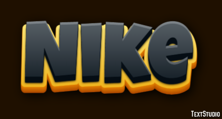 Nike Effetto testo