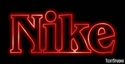 Nike Text Effect