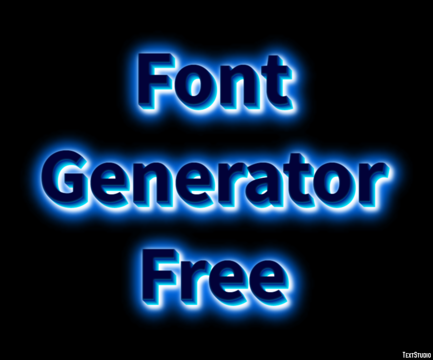 Font Generator Free Effetto testo