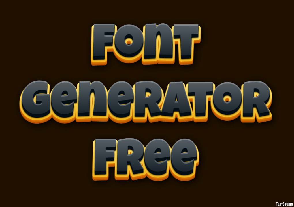 Font Generator Free Effetto testo