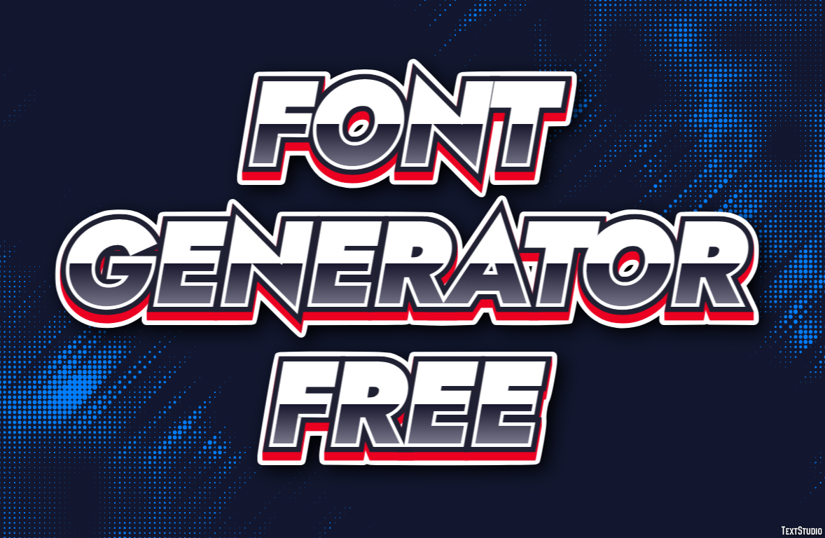 Font Generator Free Tekst effect