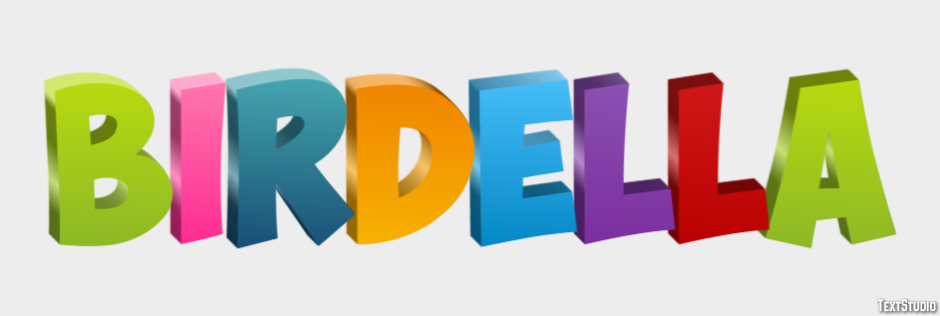 Birdella Efekt tekstowy