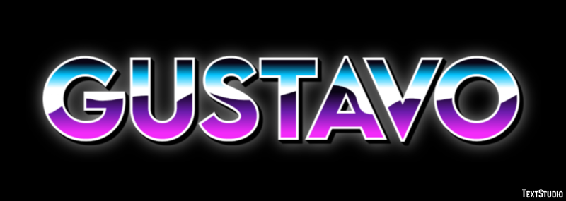 Gustavo Texteffekt