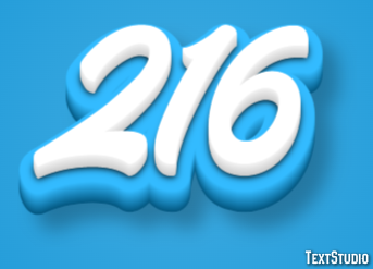 216 Text Effect