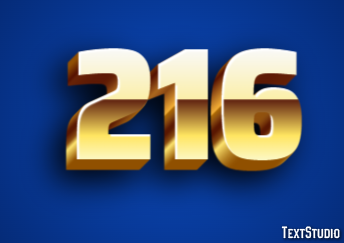 216 Text Effect