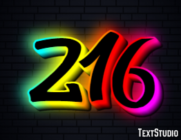 216 Text Effect