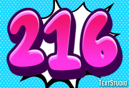 216 Text Effect