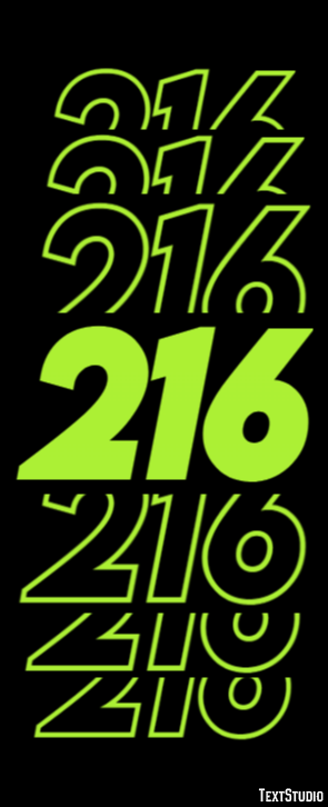 216 Text Effect