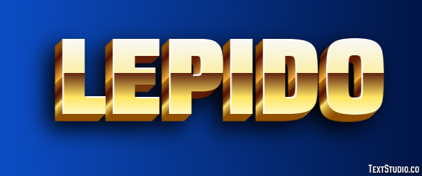 Lepido Effetto testo