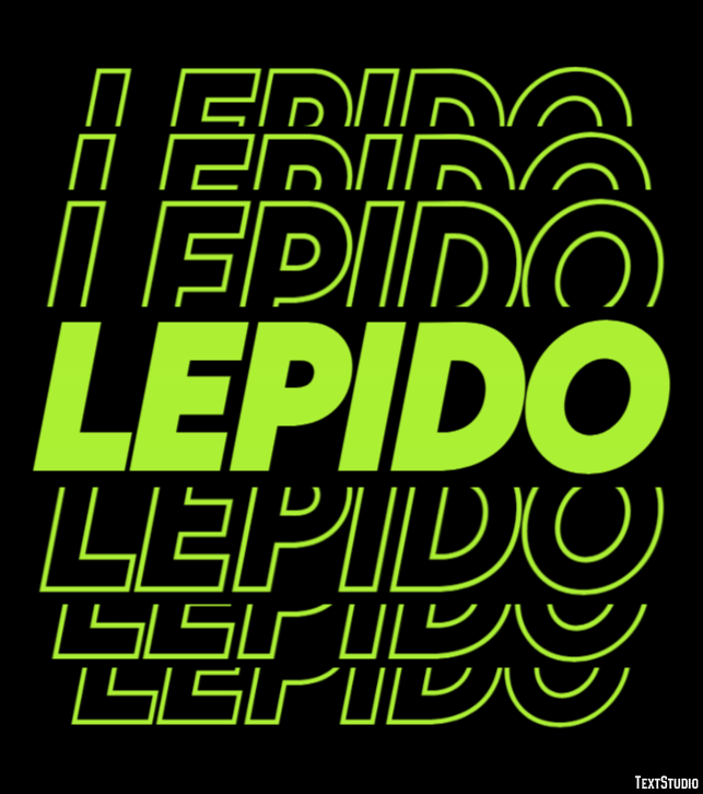 Lepido Effetto testo