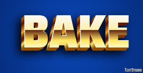 Bake Metin Efekti